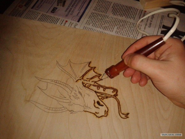 выжигание рисунки