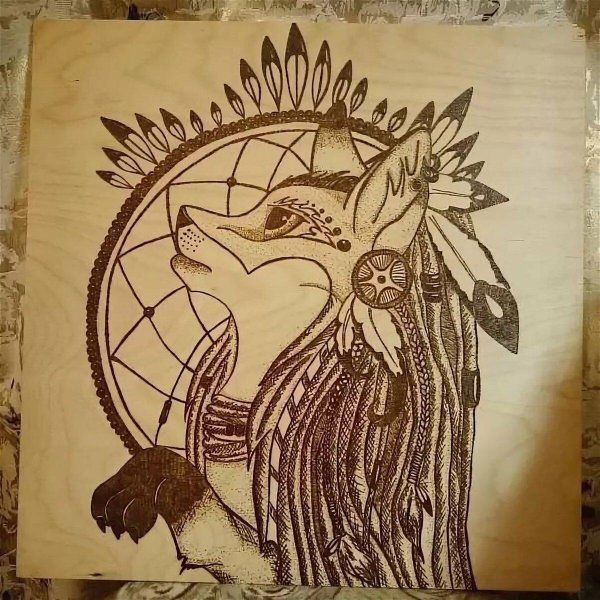 выжигание по дереву рисунки