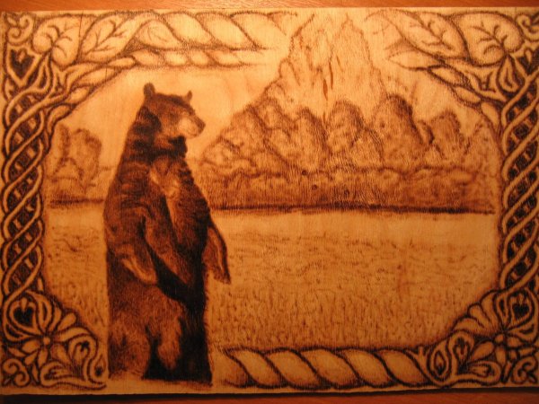 выжигание по дереву