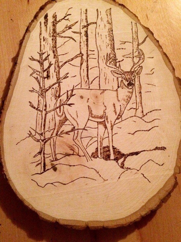 декоративное выжигание