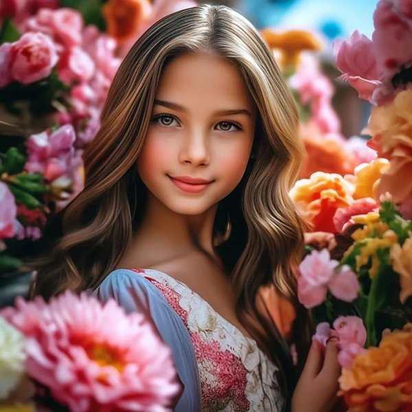 красива девушка