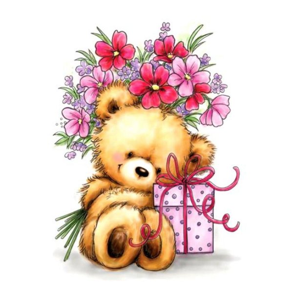 открытка ко дню рождению