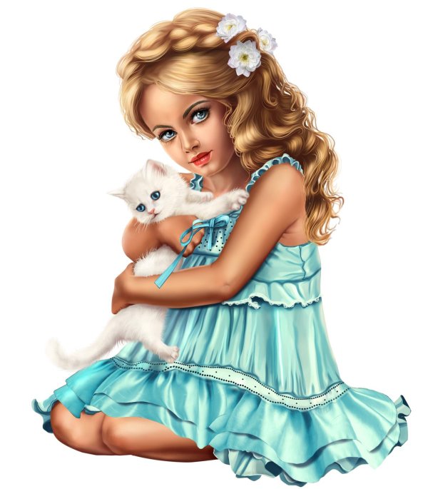 милые анимашки девочки