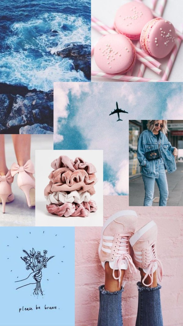 стильный коллаж