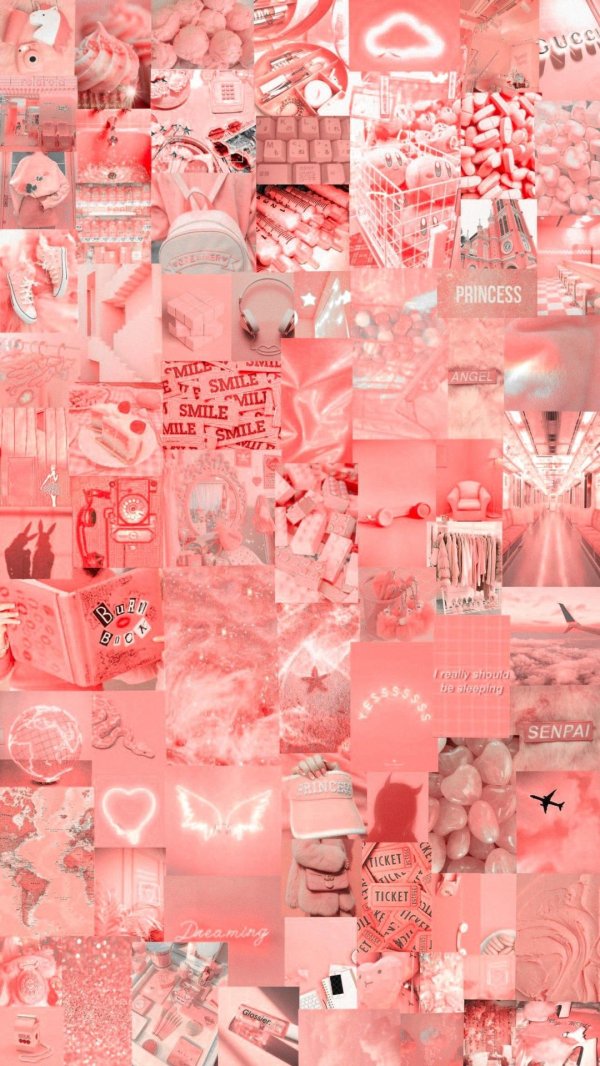 розовые обои