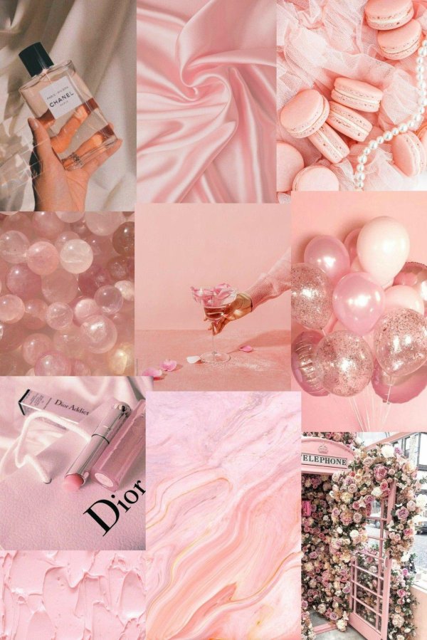 в розовых тонах