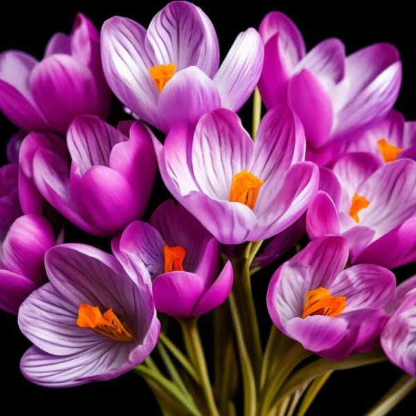 крокусы удивительные