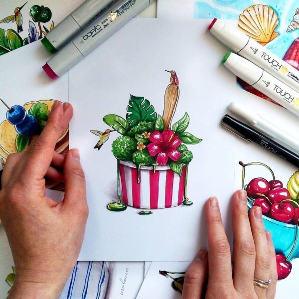 скетчинг для начинающих