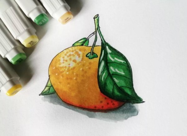 маркерами рисунки