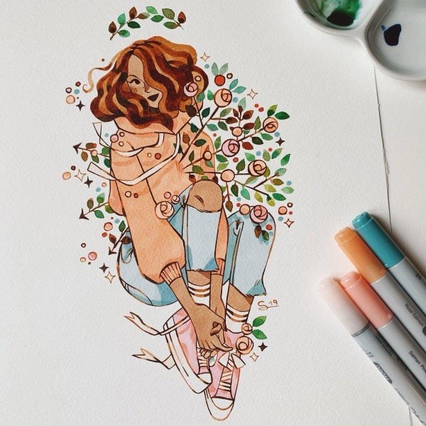 sibylline художница