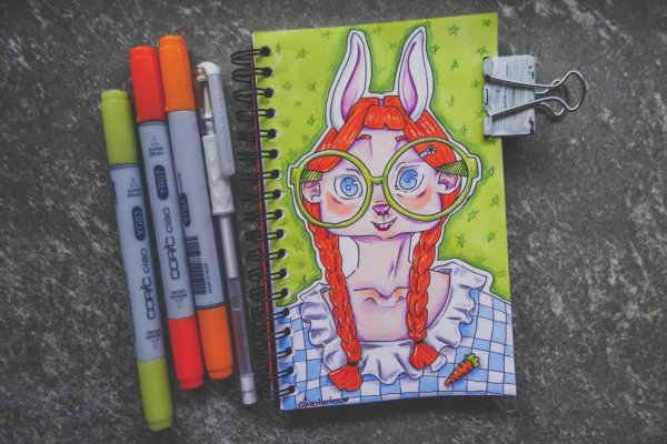 рисунки фломастерами в скетчбуке