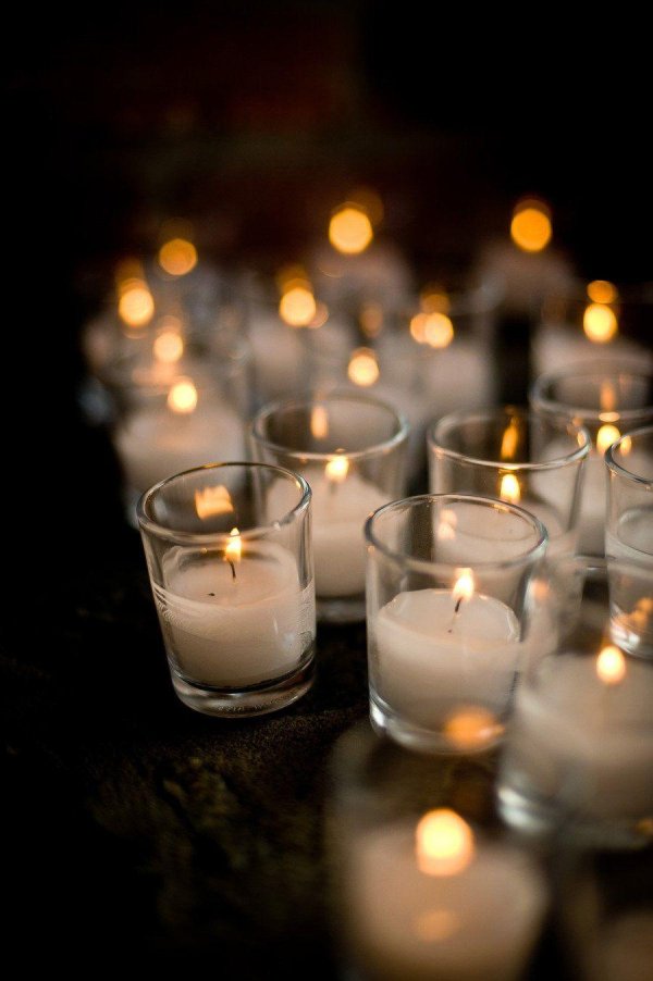 декор свечей