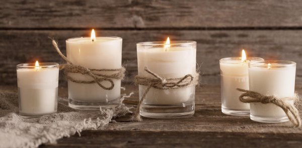 декор свечей