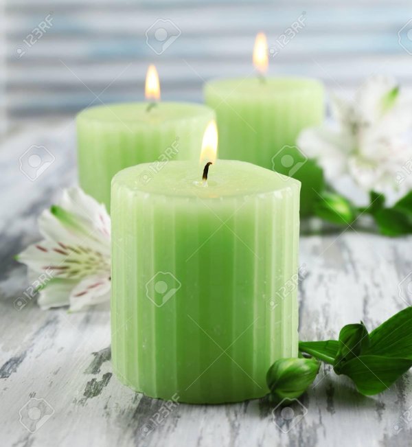 зеленые свечи