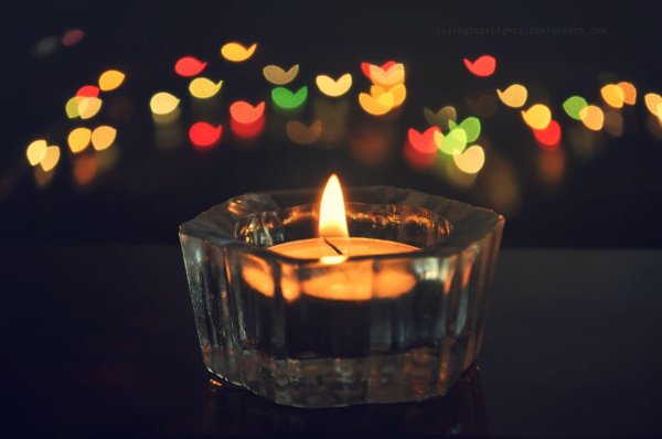 фон со свечами