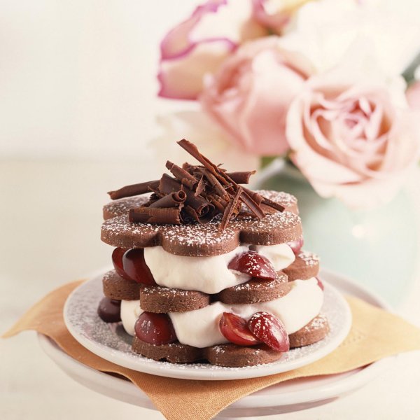 красивое пирожное