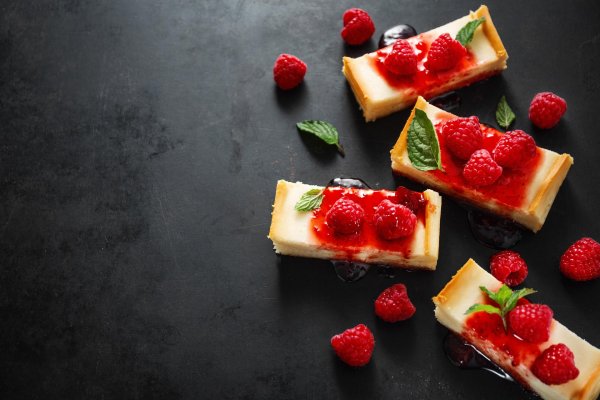 чизкейк нью йорк малиновый