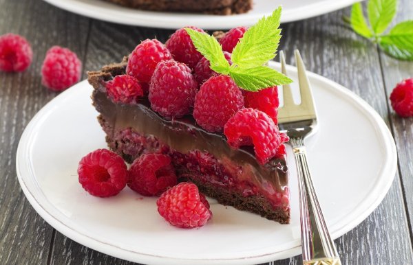 малиновый тарт