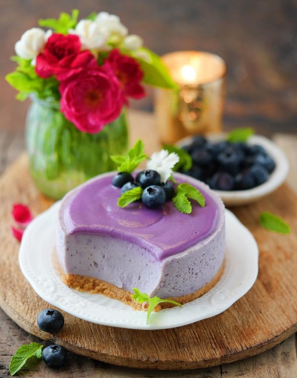 blueberry cheesecake