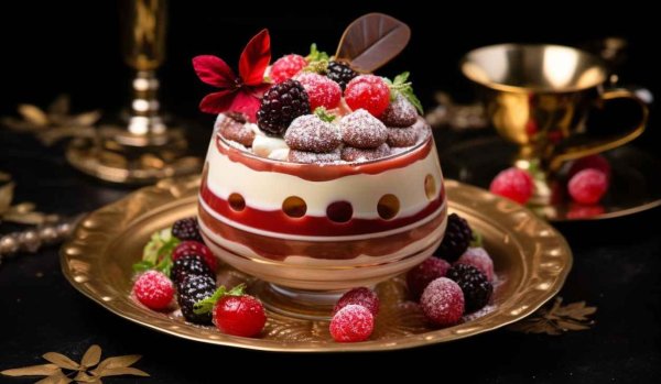 новогодние десерты