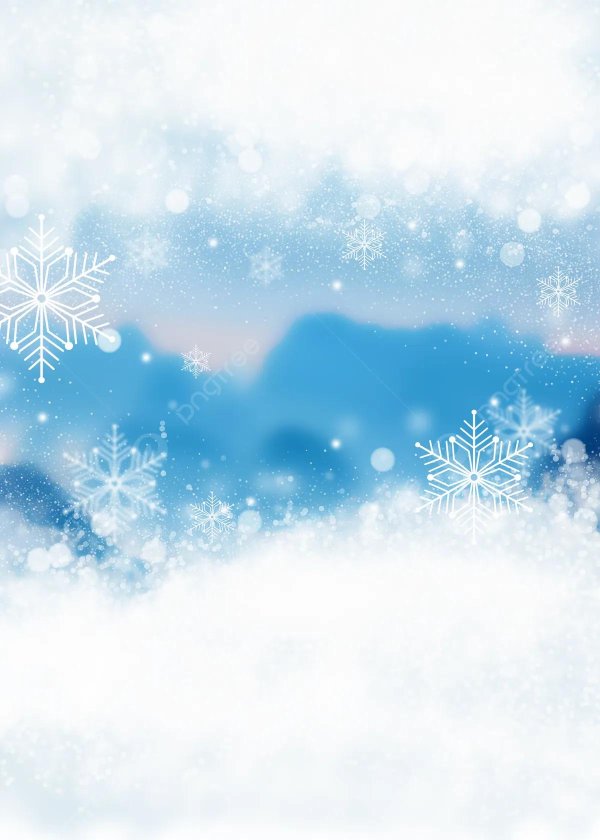 фон со снежинками