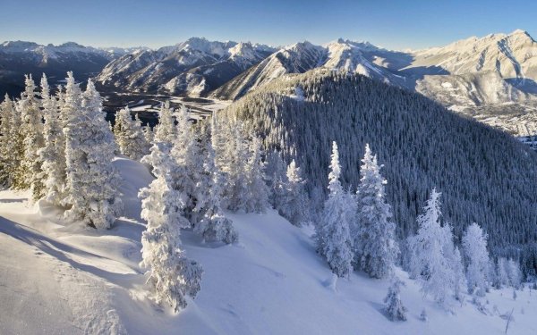 зимние горы