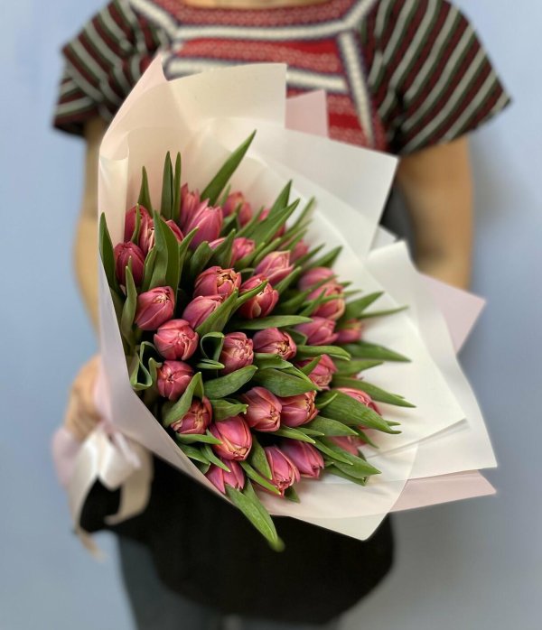 пионовидные тюльпаны