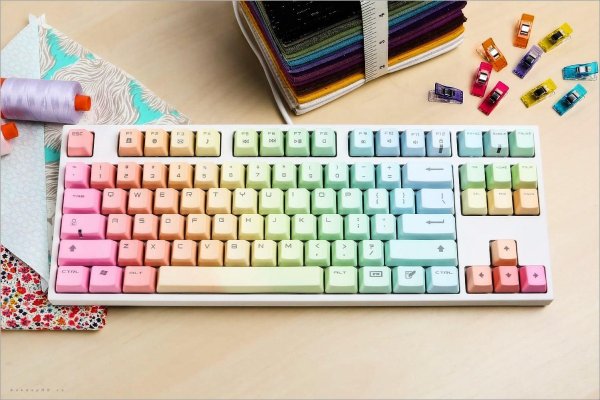 цветная клавиатура