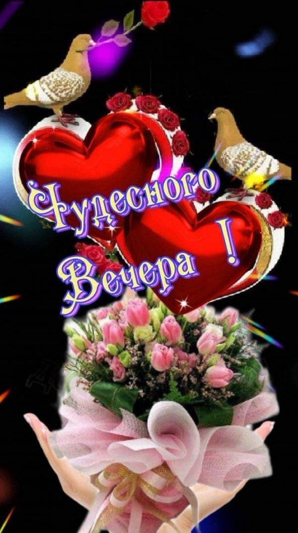 красивое поздравление с добрым вечером