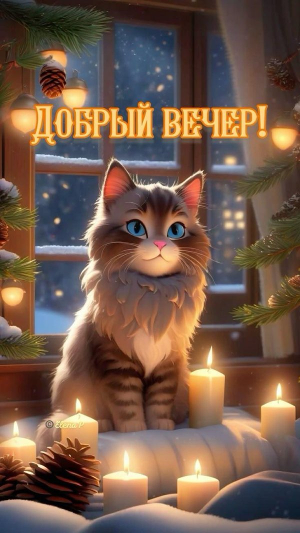 уютного зимнего вечера открытки