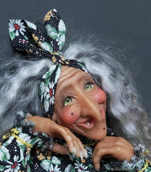баба яга кукла