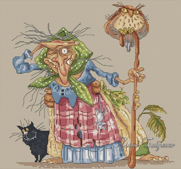 вышивка крестом инна байденко