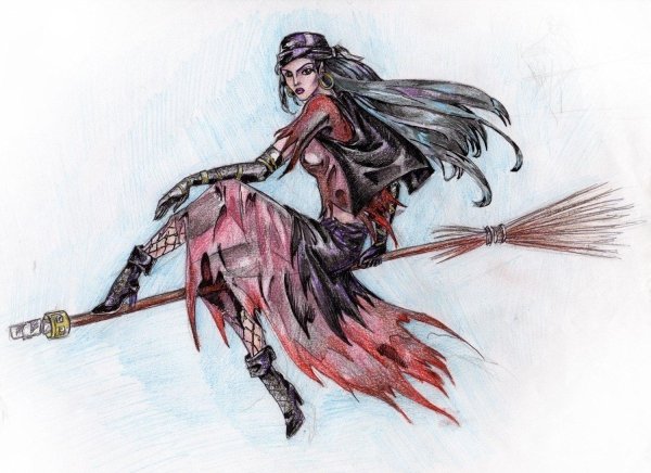 красивые ведьмочки