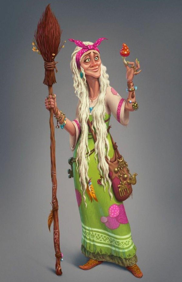 баба яга красавица