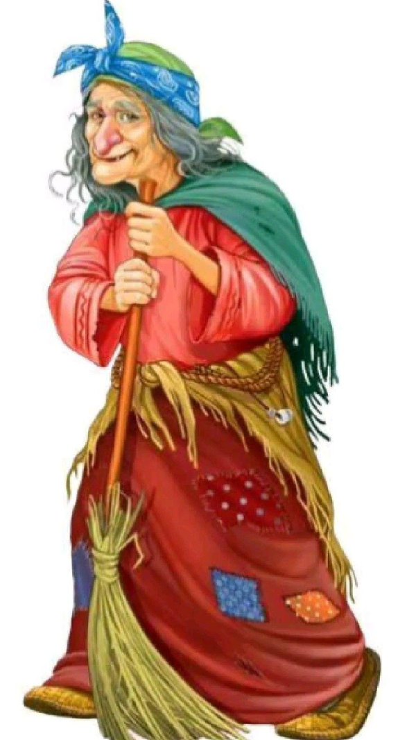 вырубной плакат баба яга