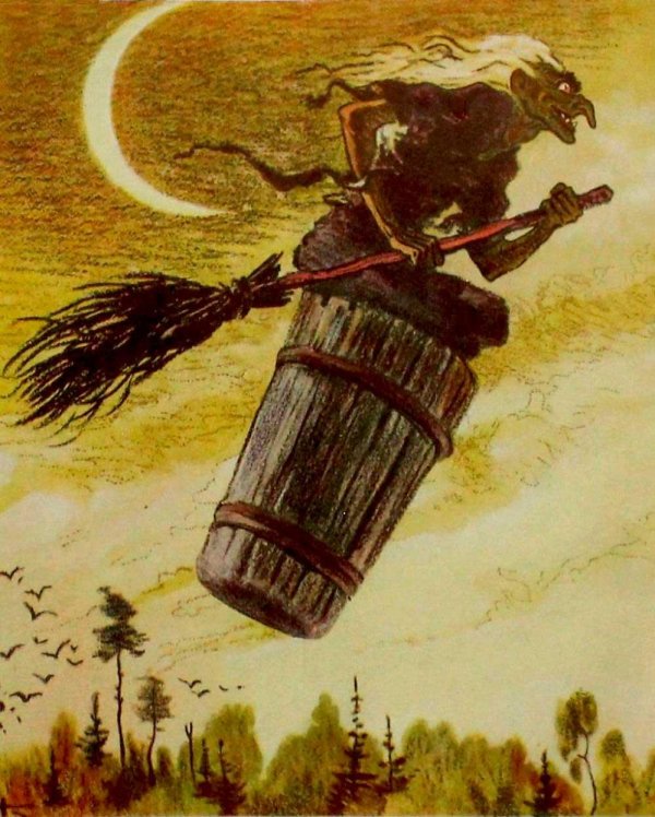 баба яга фольклор