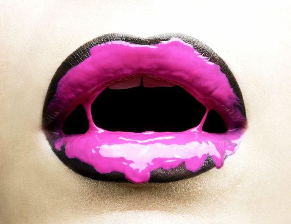 липкие губы