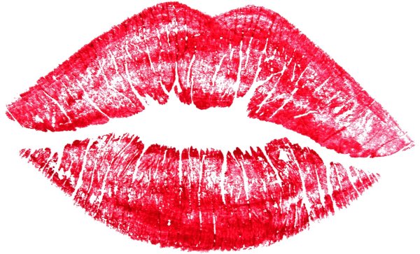 отпечатки губ