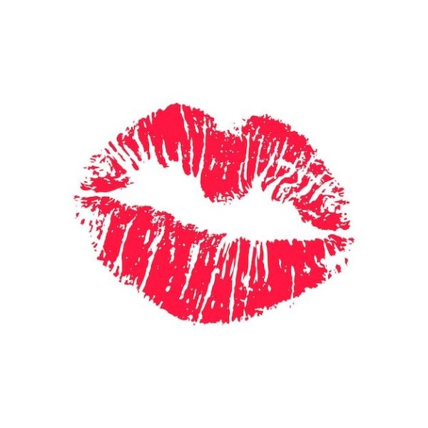 отпечатки губ