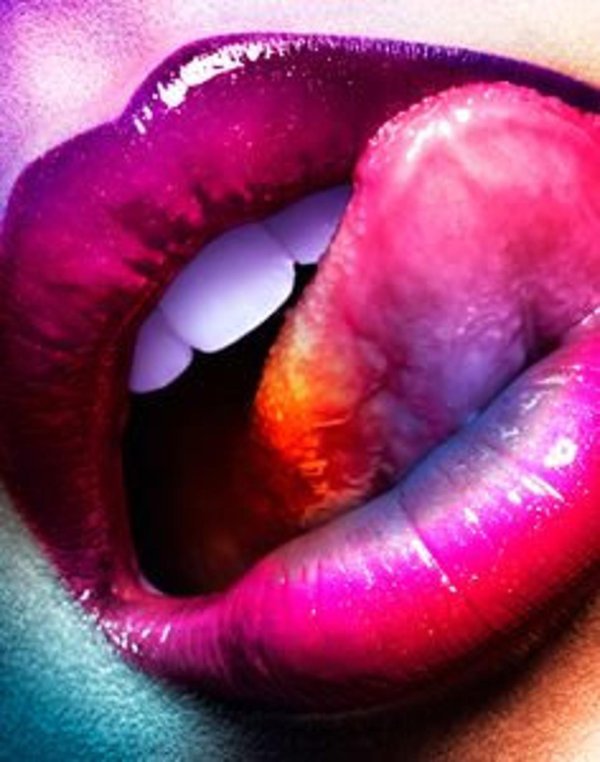 разноцветные губы