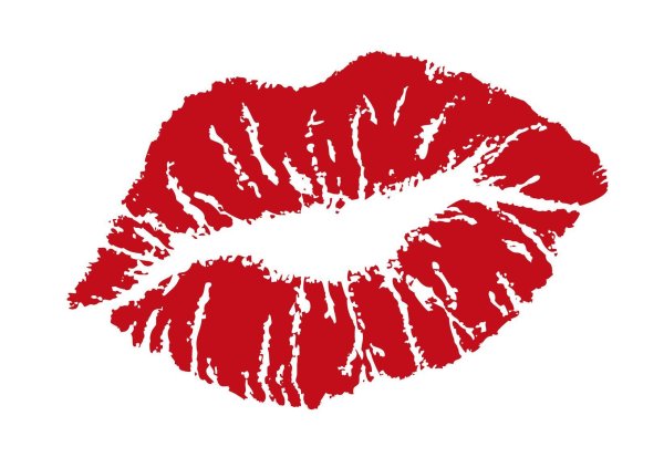 отпечаток губ