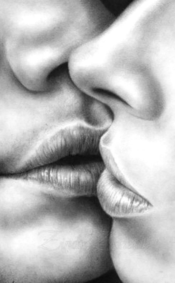 влюбленные карандашом