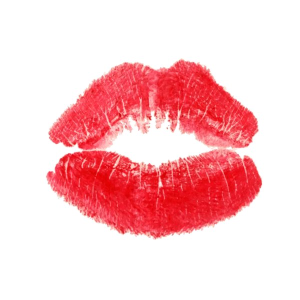 отпечатки губ