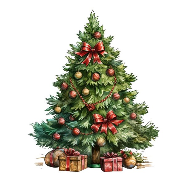 новогодние рисунки елочка