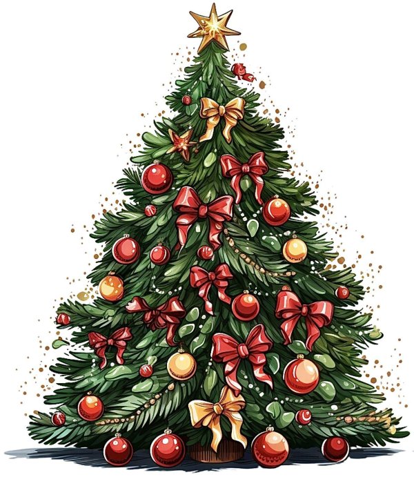 новогодние елочки