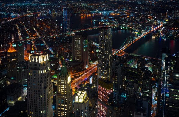 нью йорк ночь