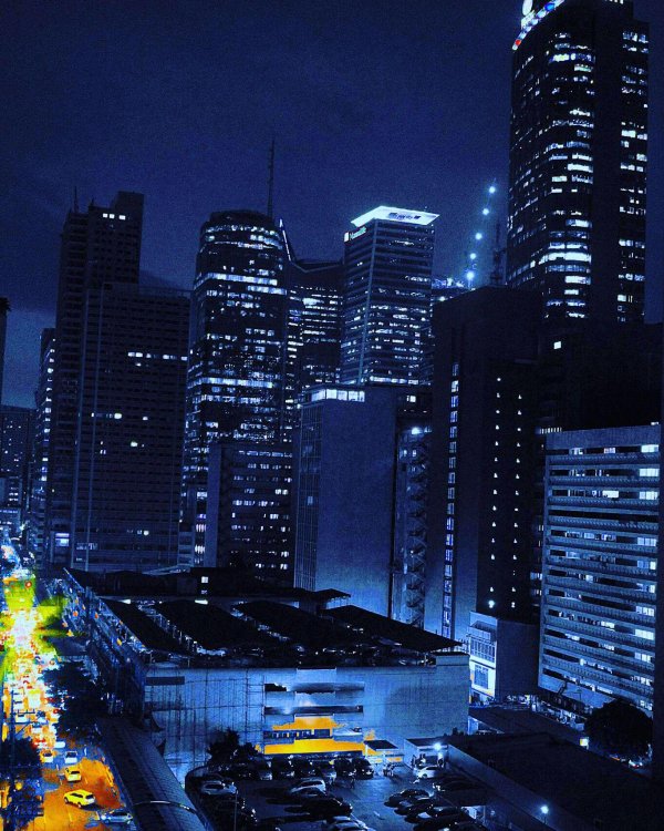 города ночью