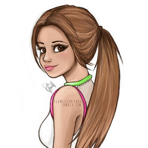 девочка мультяшная