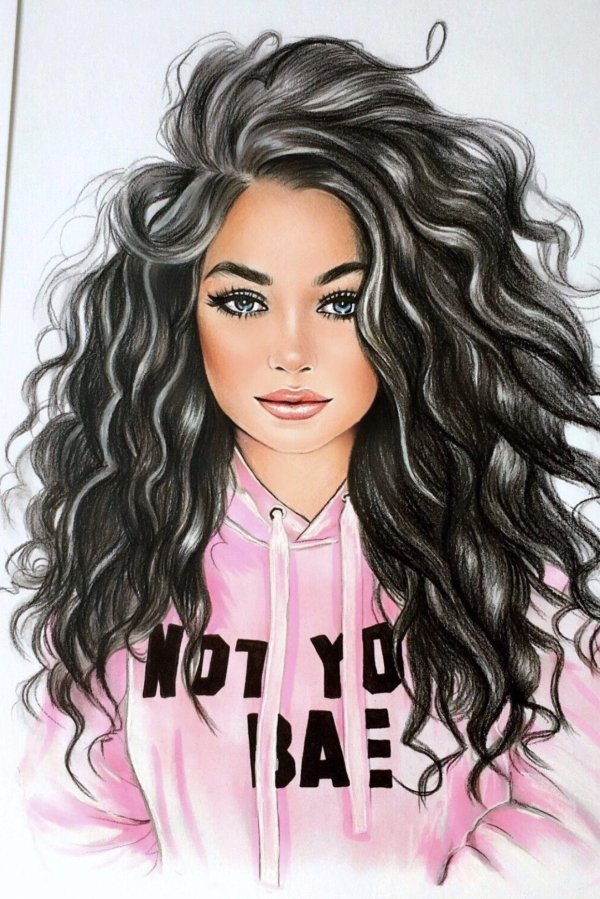 красивые мультяшные девочки