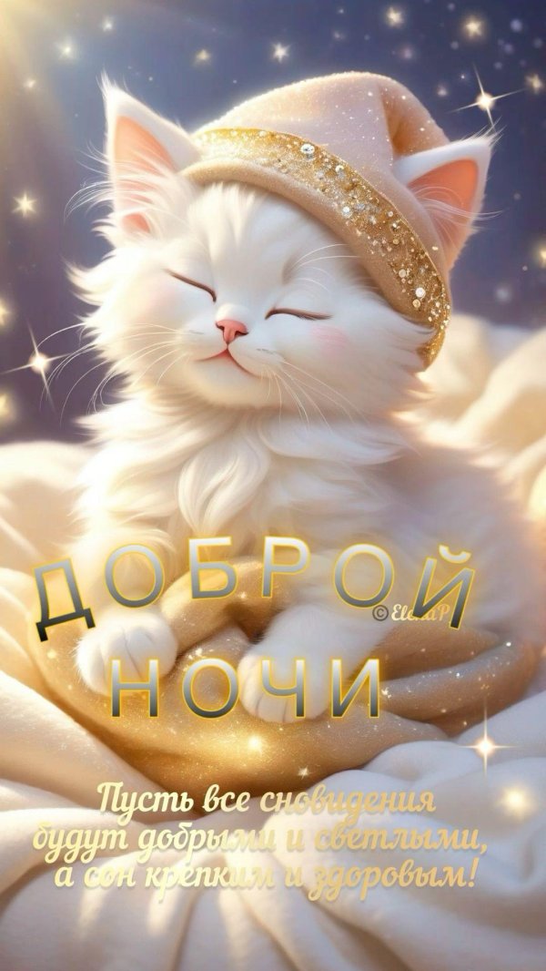 открытка сладких снов